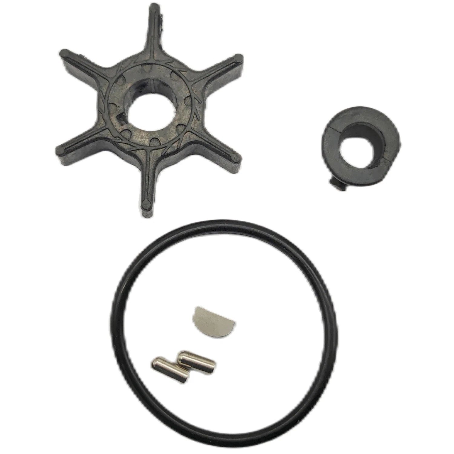 Water Pump Impeller Kit for Yamaha 4 Stroke 15-20 HP Outboard (F15C F20) 6AH-W0078-00