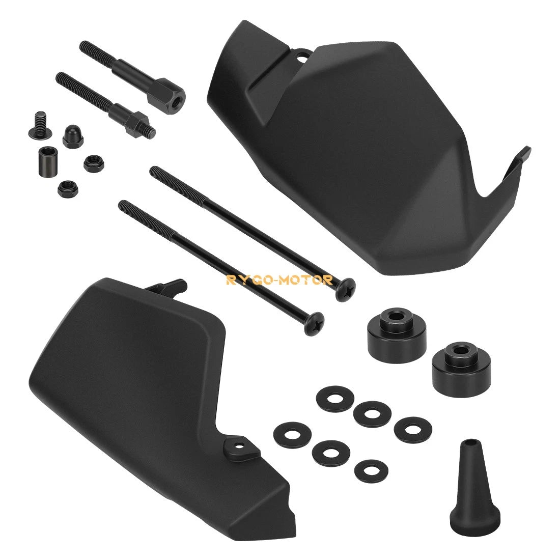 Black Hand Guard Set for Suzuki DL650 V-Strom 650 (2004–2011)