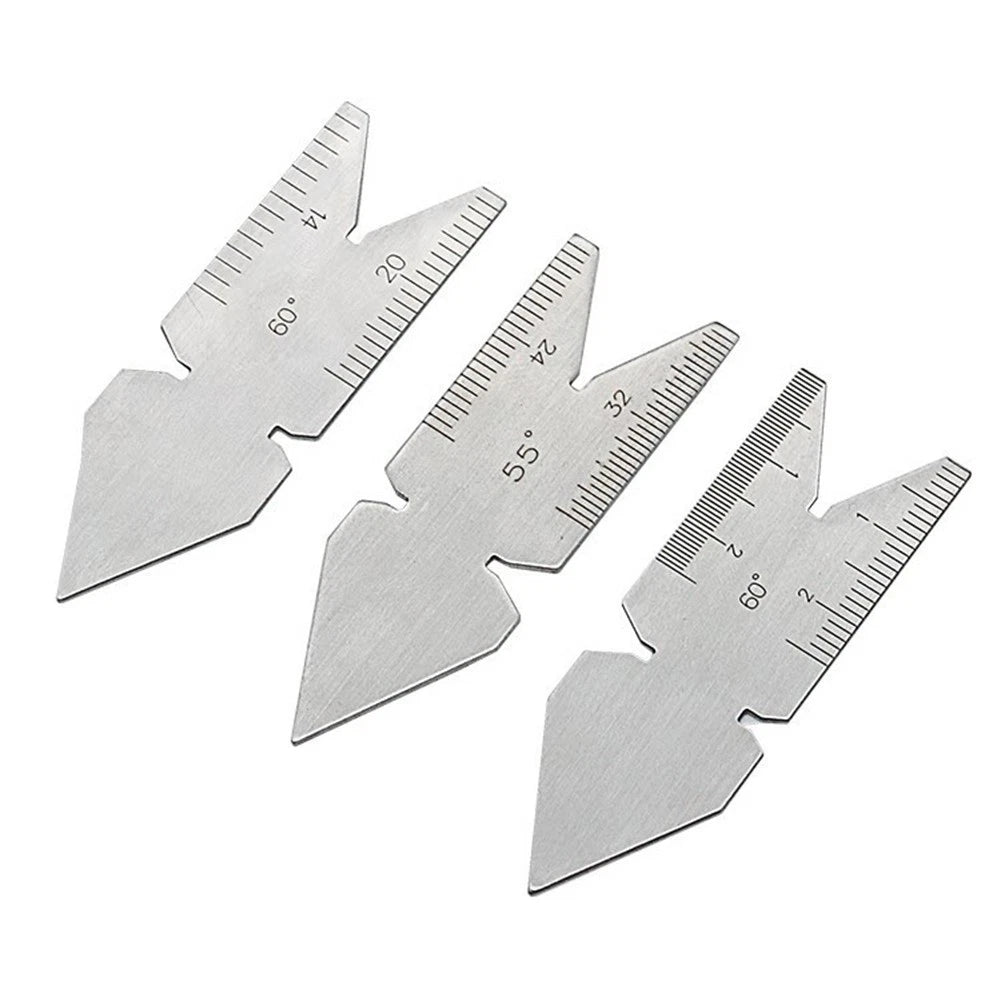 Center Gauge Clear Scales for Industrial Applications (Multiple Angles)