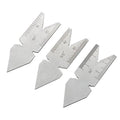 Center Gauge Clear Scales for Industrial Applications (Multiple Angles)
