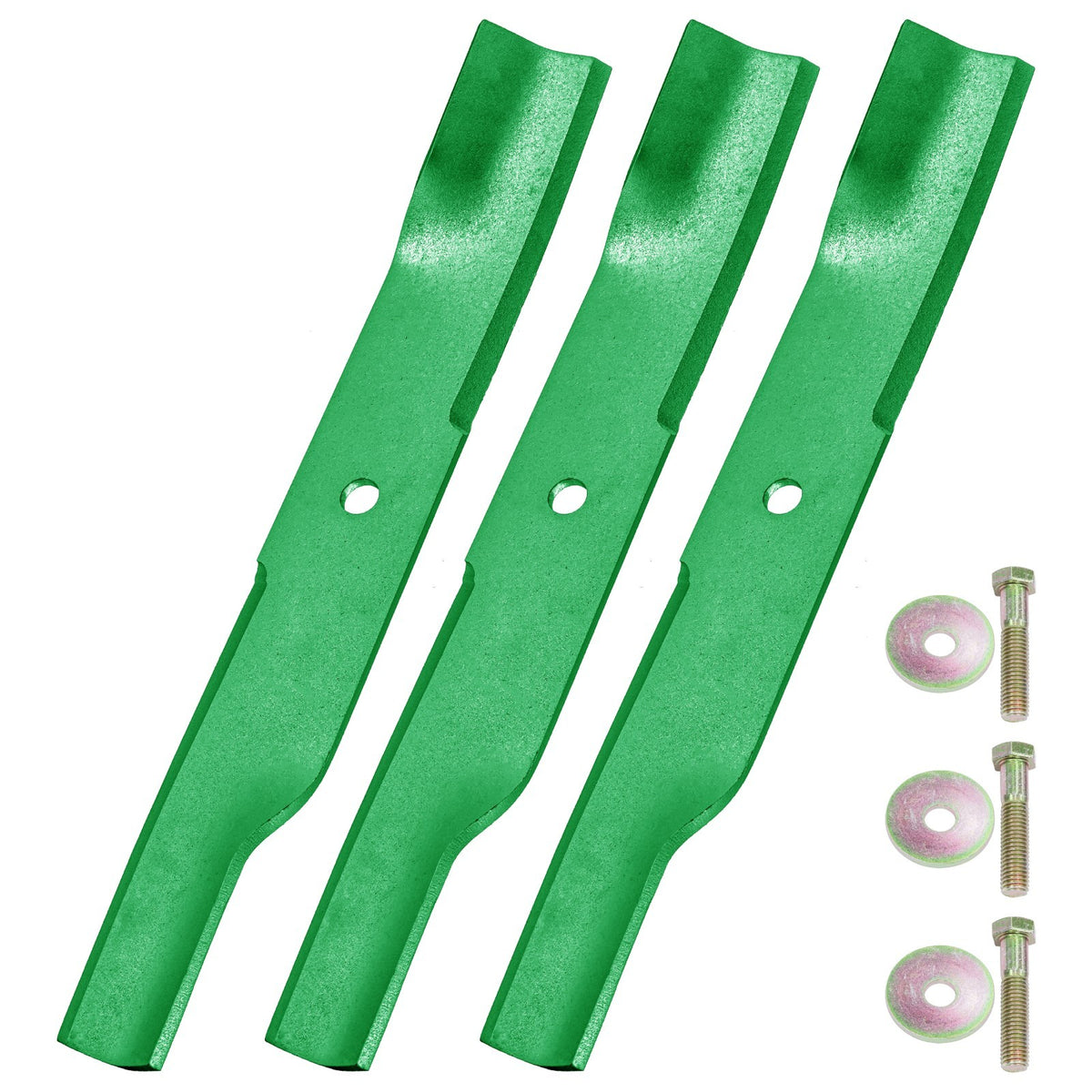 Deck Blade with Bolts for Hustler Z XR-7 Diesel Z Super Z XR-7 (2016–2024)