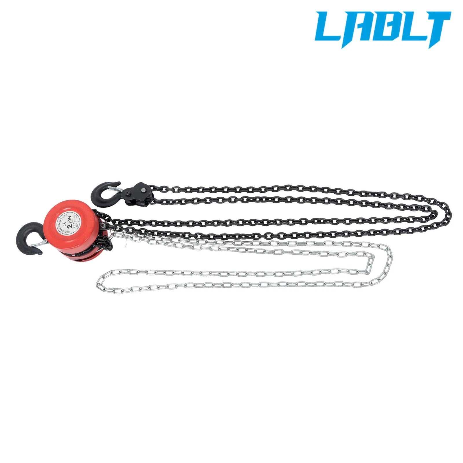 2 Ton Manual Chain Hoist for (4400 lbs Capacity, 7' Lift)