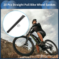 Straight Pull Bicycle Spokes 291mm Front Set for 20 Inch Wheels (2019–2025)