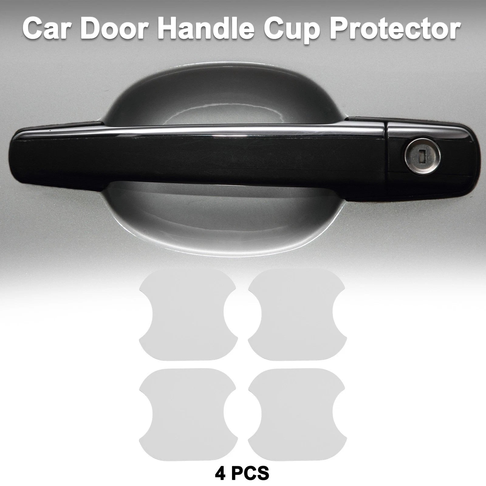 Car Door Handle Scratch Protector for Universal Vehicles (91x93mm)