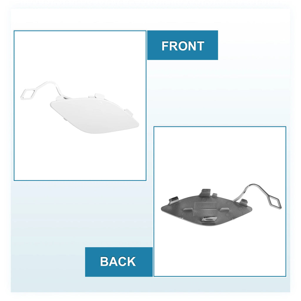 Tow Hook Cover for Mercedes-Benz E350 (2010–2013) White