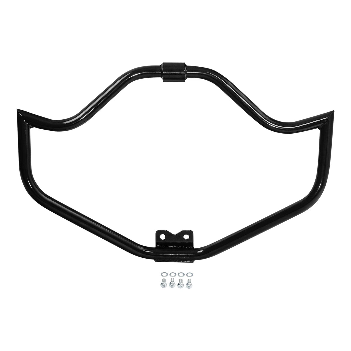 Mustache Engine Guard Crash Bar for Harley Sportster (2004–2022) Vivid Black