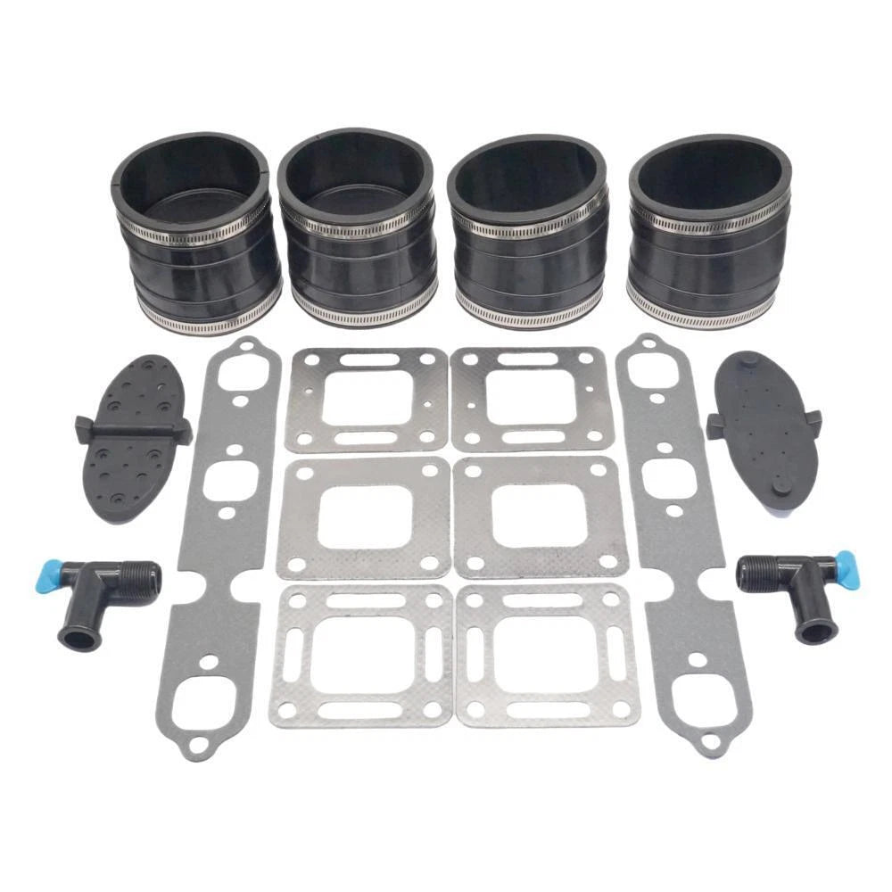 Exhaust Bellow Kit Gasket for Mercruiser 175 205 V6