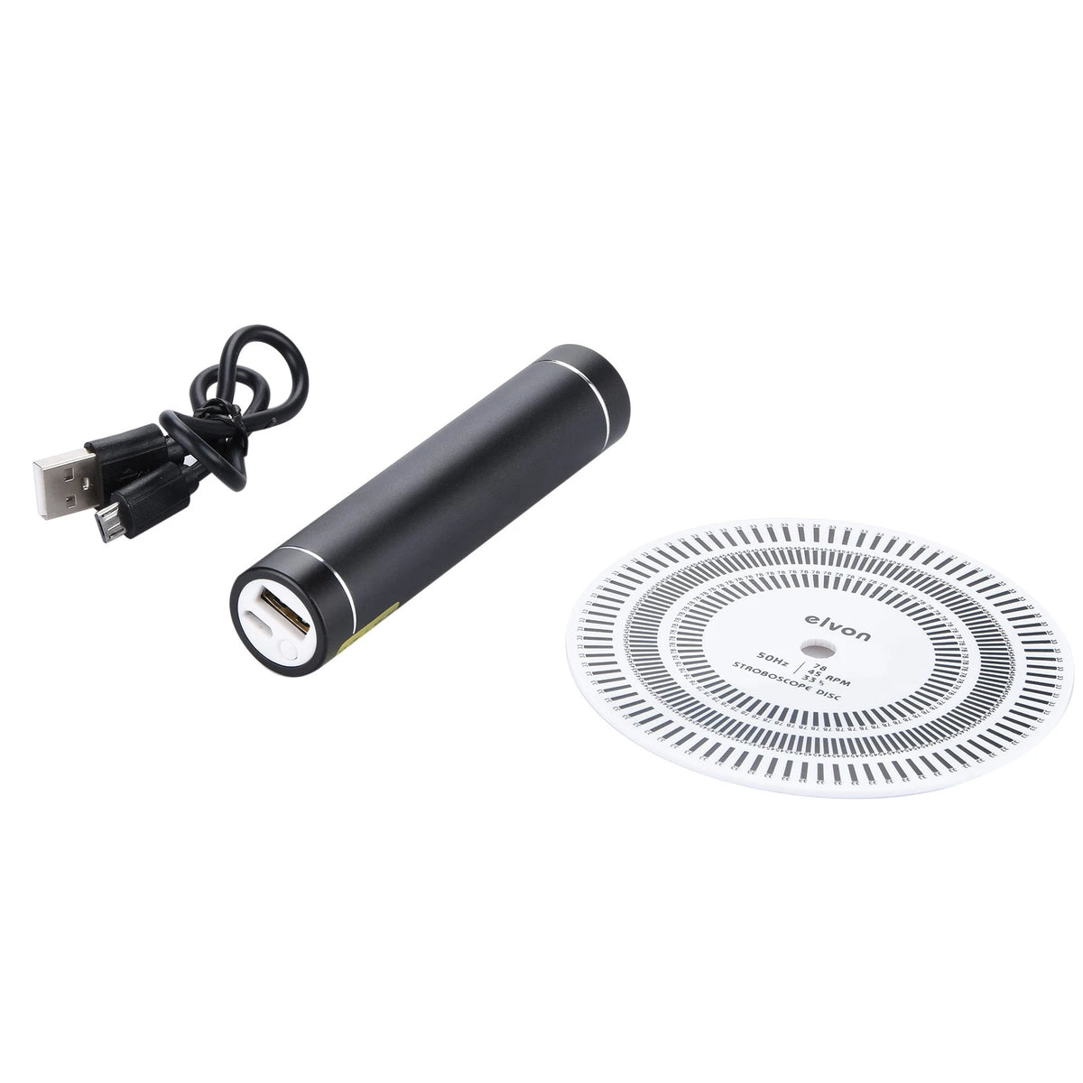 Strobe Light & Tachometer Disc Tester Tool for Turntable LP Record