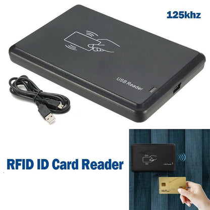 125kHz USB RFID Contactless Proximity Sensor ID Card Reader