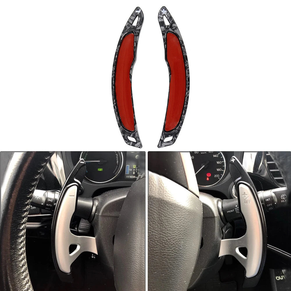 Steering Wheel Shift Paddle Extensions for Mitsubishi Lancer Outlander ASX (2010–2020)