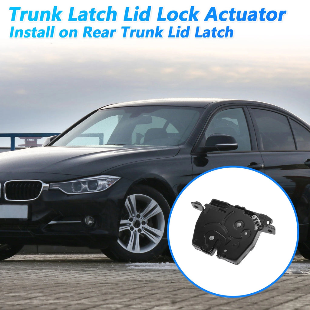 Rear Trunk Latch Lock Actuator Replacement for BMW 3 Series Touring F31 (2011–2019)