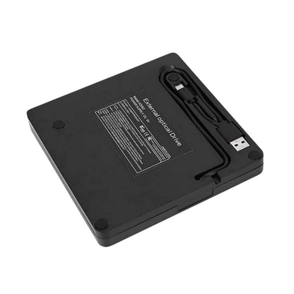 External DVD Drive for CD/DVD/VCD Formats (USB-C & USB-A)