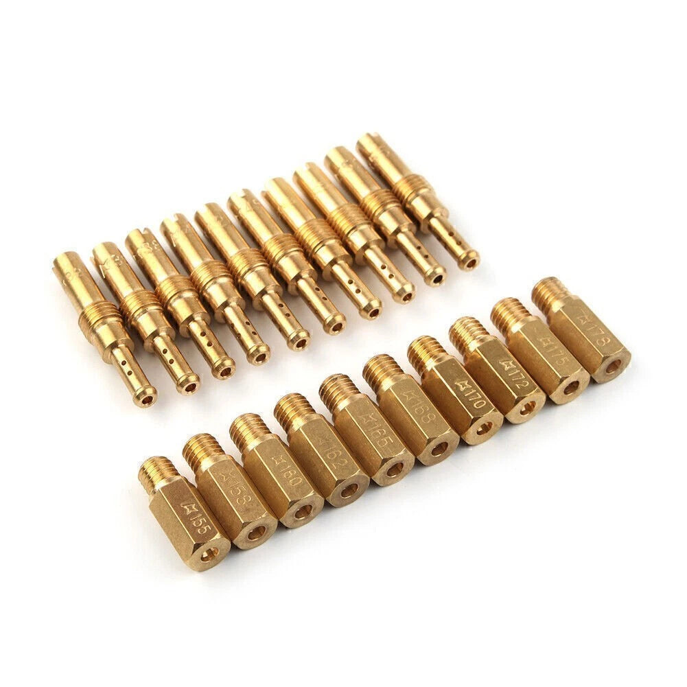 20x Main Jets + Slow Pilot Jets Kit for Motorcycle Carburetor