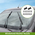 Windshield Washer Nozzle with Hose Connector for Toyota (1992–2007)
