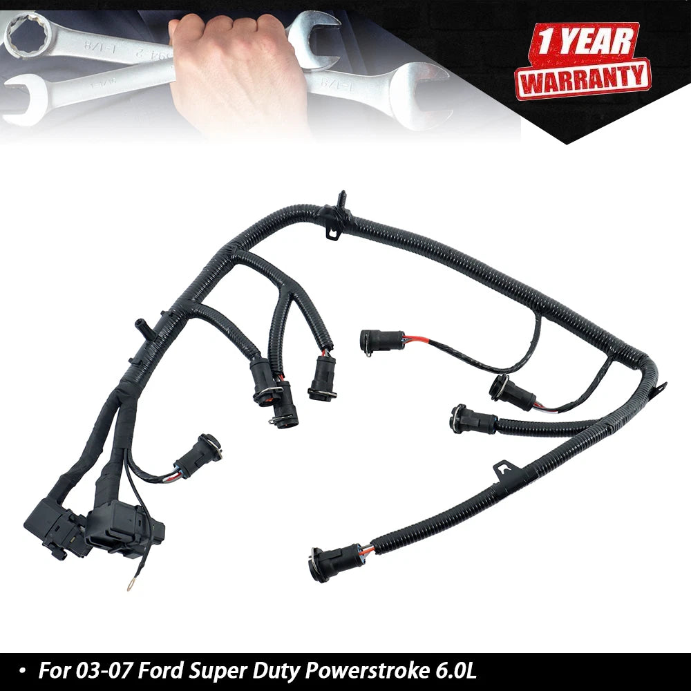 FICM Fuel Wiring Harness for Ford Super Duty Powerstroke 6.0L (2003–2007)