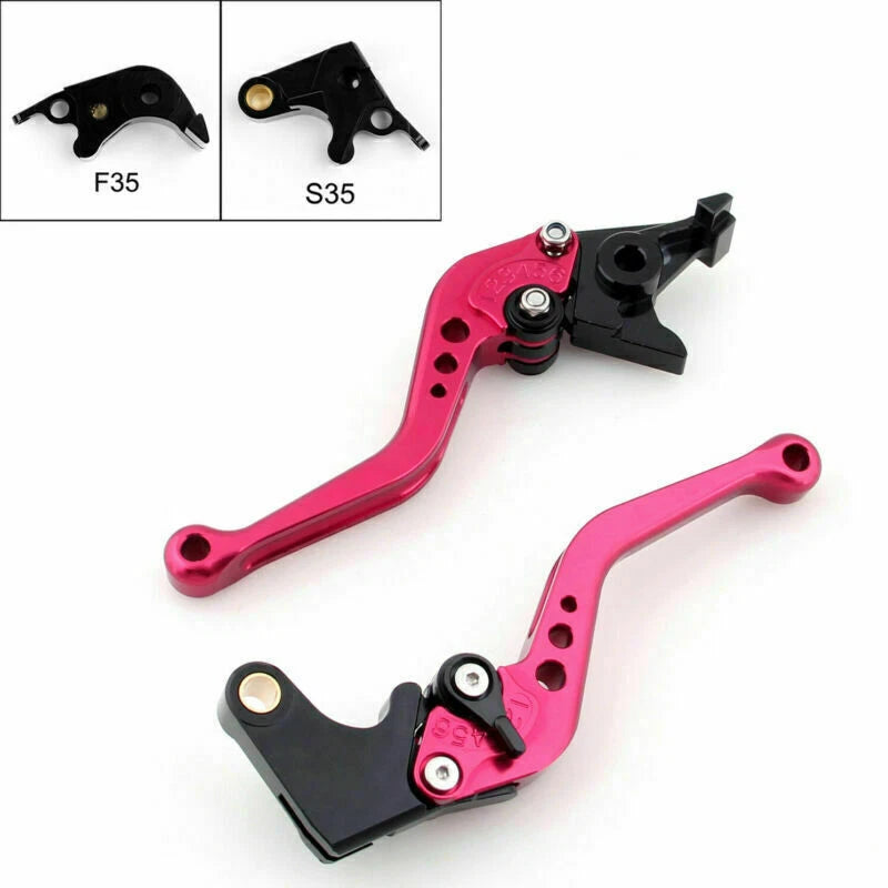 Short Brake Clutch Lever for Suzuki GSXR600 GSXR750 GSXR1000 (2005–2010) T9