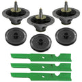 52" Deck Spindle Blade and Pulley Replacement for Ferris FW35 F160Z (2000–2000)