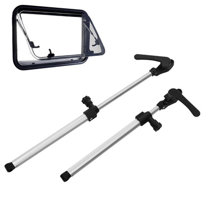 Set of 2 Telescopic RV Window Support Rods 255335mm to 335mm