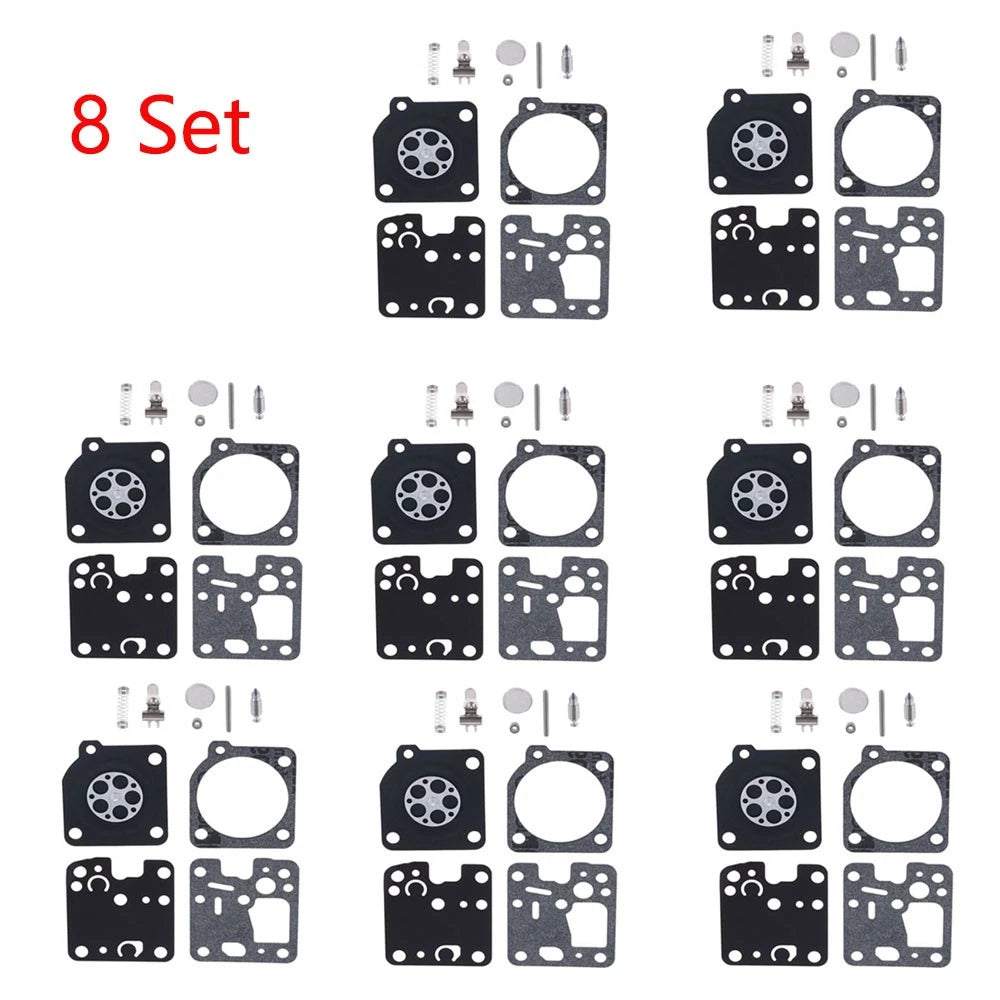 8x Carburetor Repair Kit for Echo SRM-225 PB-251 GT-225 (RB-123 RB-188)