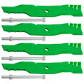 Caltric Toothed Deck Blade with Bolts for Scag (32 in) (2000–2007)