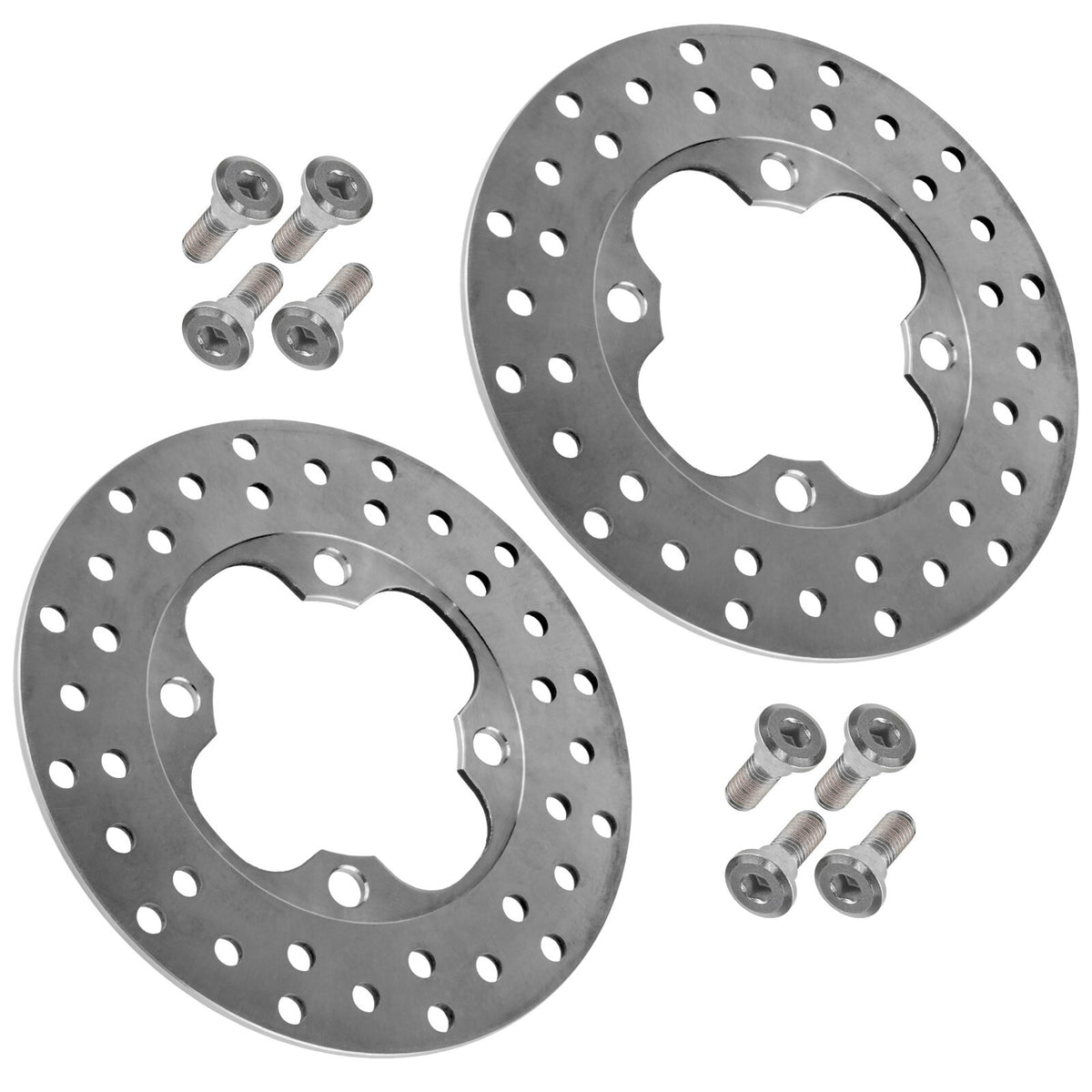 Front Brake Disc Rotors Replacement for Honda Rancher 420 TRX420FA (2010–2014)