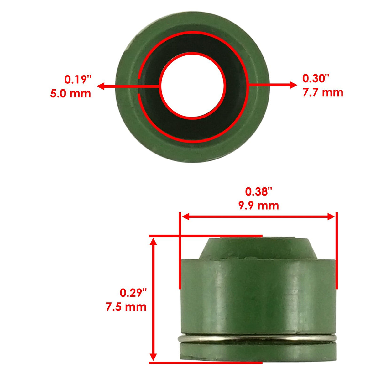 Valve Stem Seal Replacement for Suzuki Burgman 650 (2003–2017)