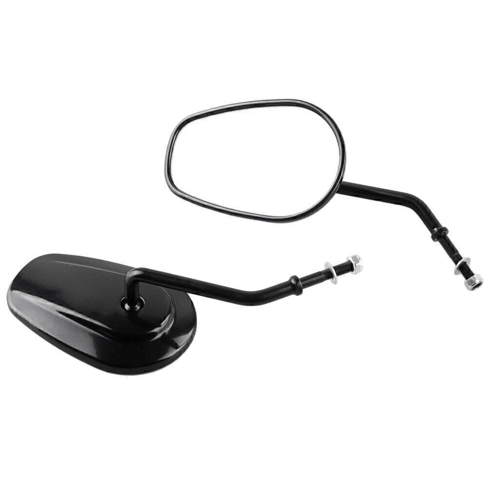 Rearview Wing Side Mirrors for Harley Fat Boy Dyna Street