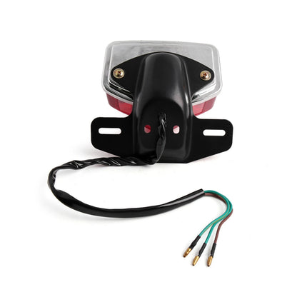 30W Integrated Brake Tail Turn Signal Rear Light for Universal Motorcycle (—)