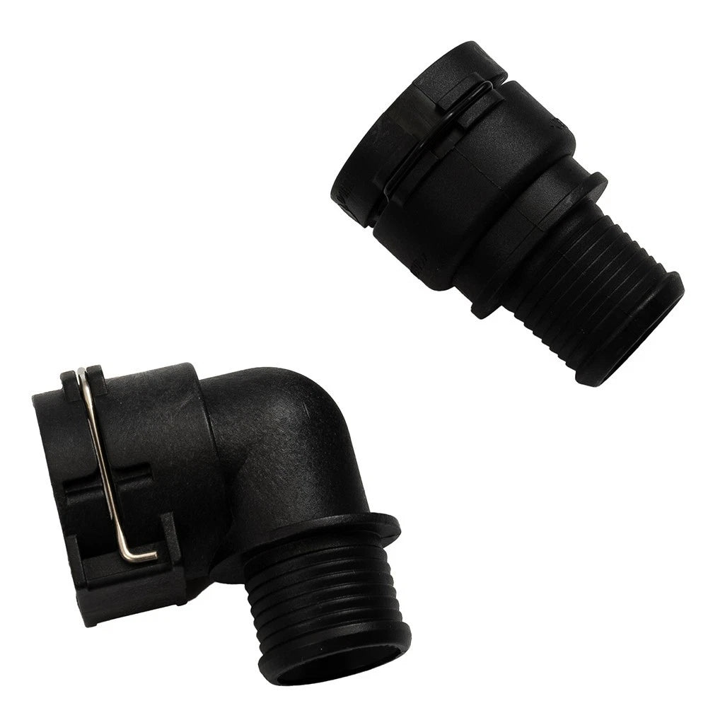 2X Connector Heater Hose for Compatibility (95089363) Black Wear-Resistant