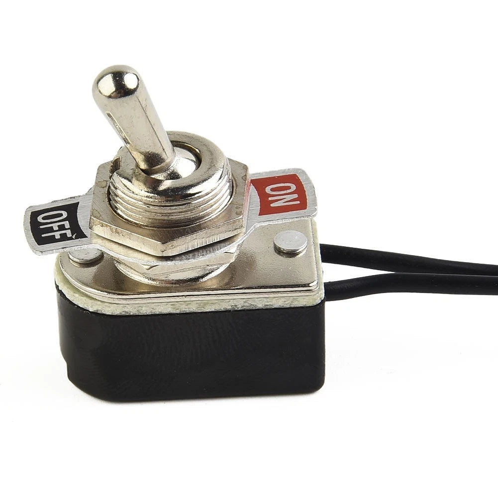 ON/OFF Switch with Wire and SPST Contacts for Universal Applications