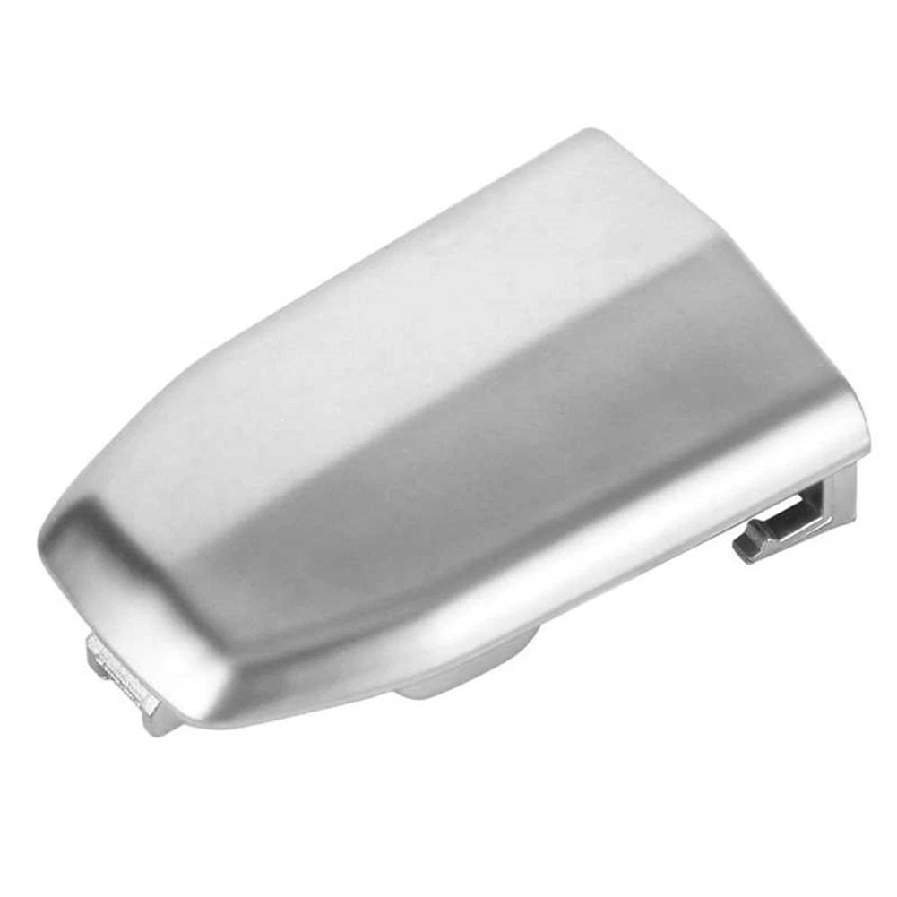 Lock Cover for Car Door Handle Silver ABS Plastic