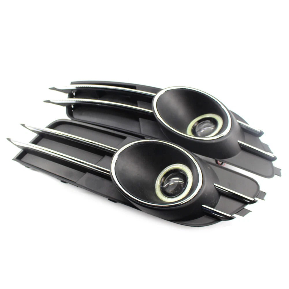 Fog Light Grille Cover with Lamp for Audi A6 C7 (2011–2015)