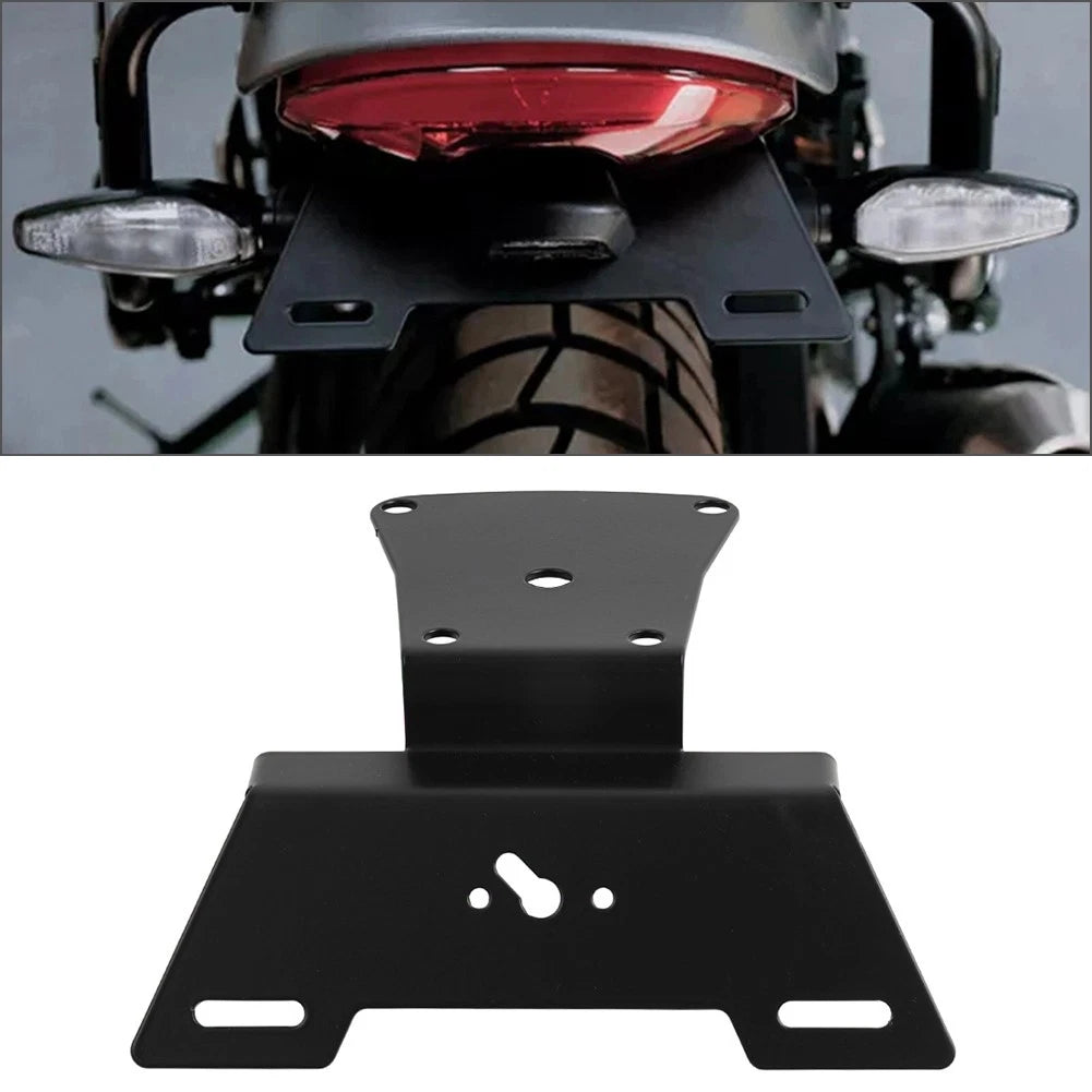 License Plate Holder Frame for Scrambler 400X Speed 400 (2023–2025)