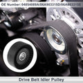 Serpentine Belt Idler Pulley for Audi A3 2006–2013 OEM Replacement