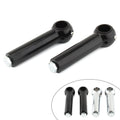 5" Handlebar Clamp Riser Rise Bar For Harley Davidson Cruisers Choppers Pair