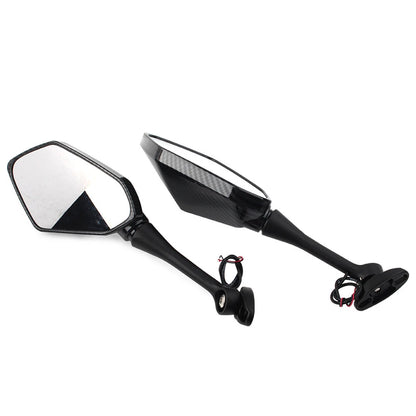 LED Turn Signal Side Mirrors for Honda CBR600RR CBR1000RR (2004–2007)