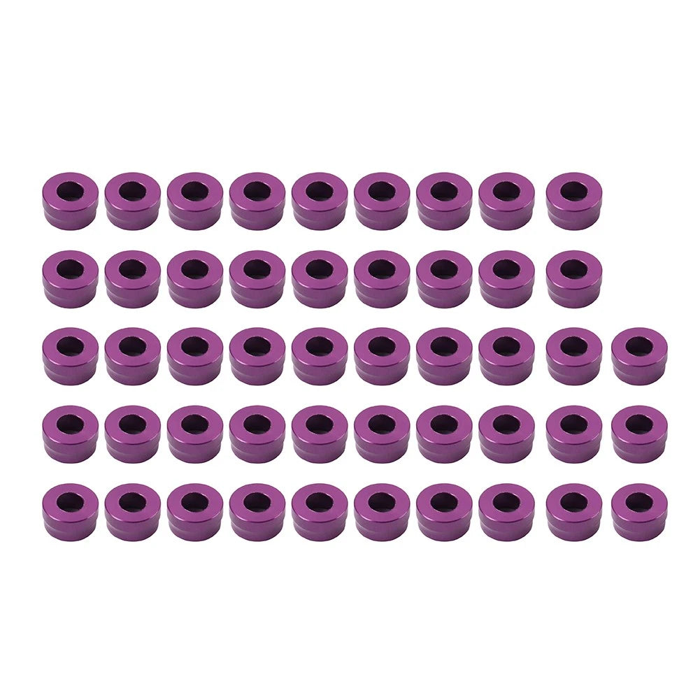 48PCS Engine Bolt Topper Caps for Harley Twin Cam Softail Dyna (2000–2017)