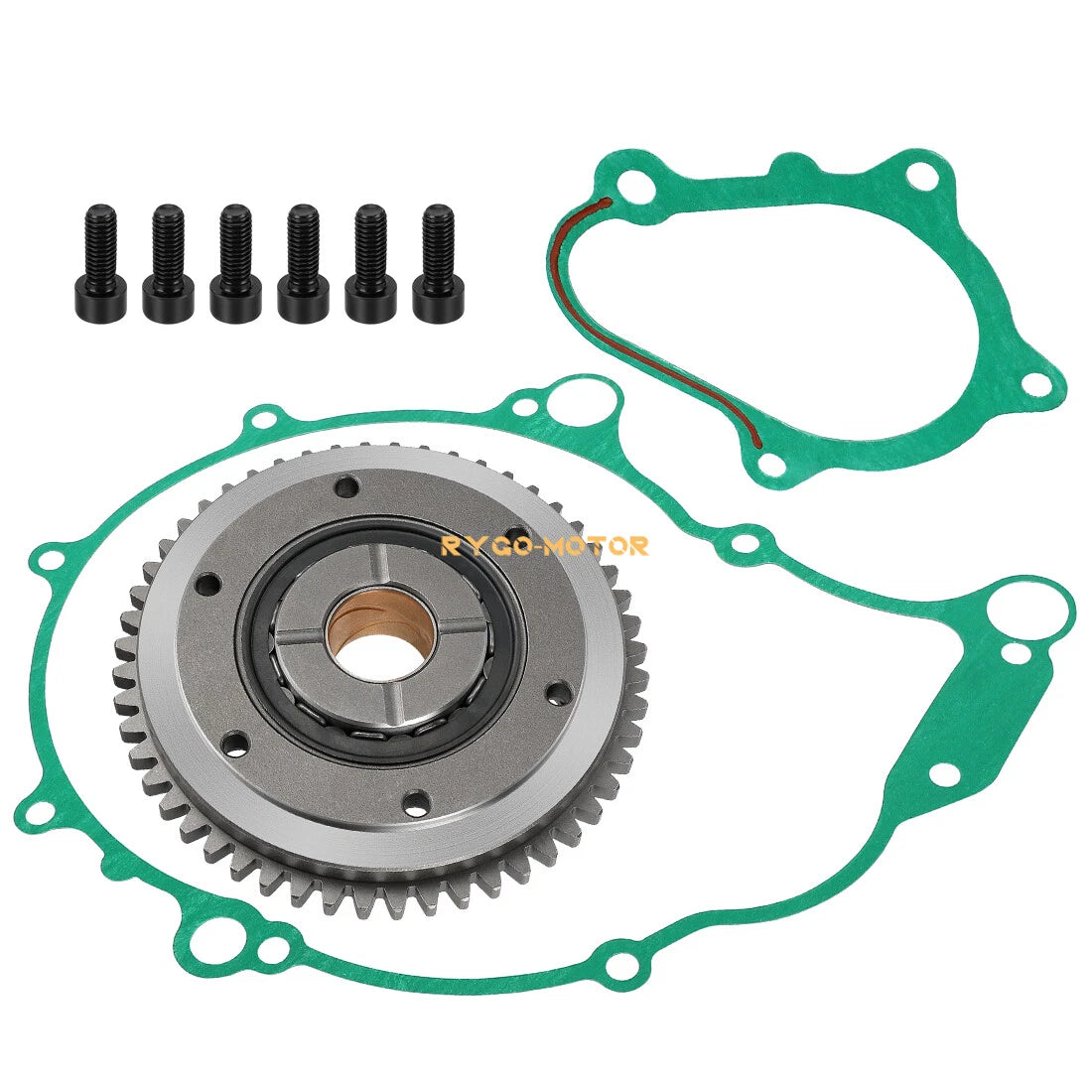 One Way Bearing Starter Clutch Gear w/Gasket for Yamaha Raptor 660 (2004–2005)