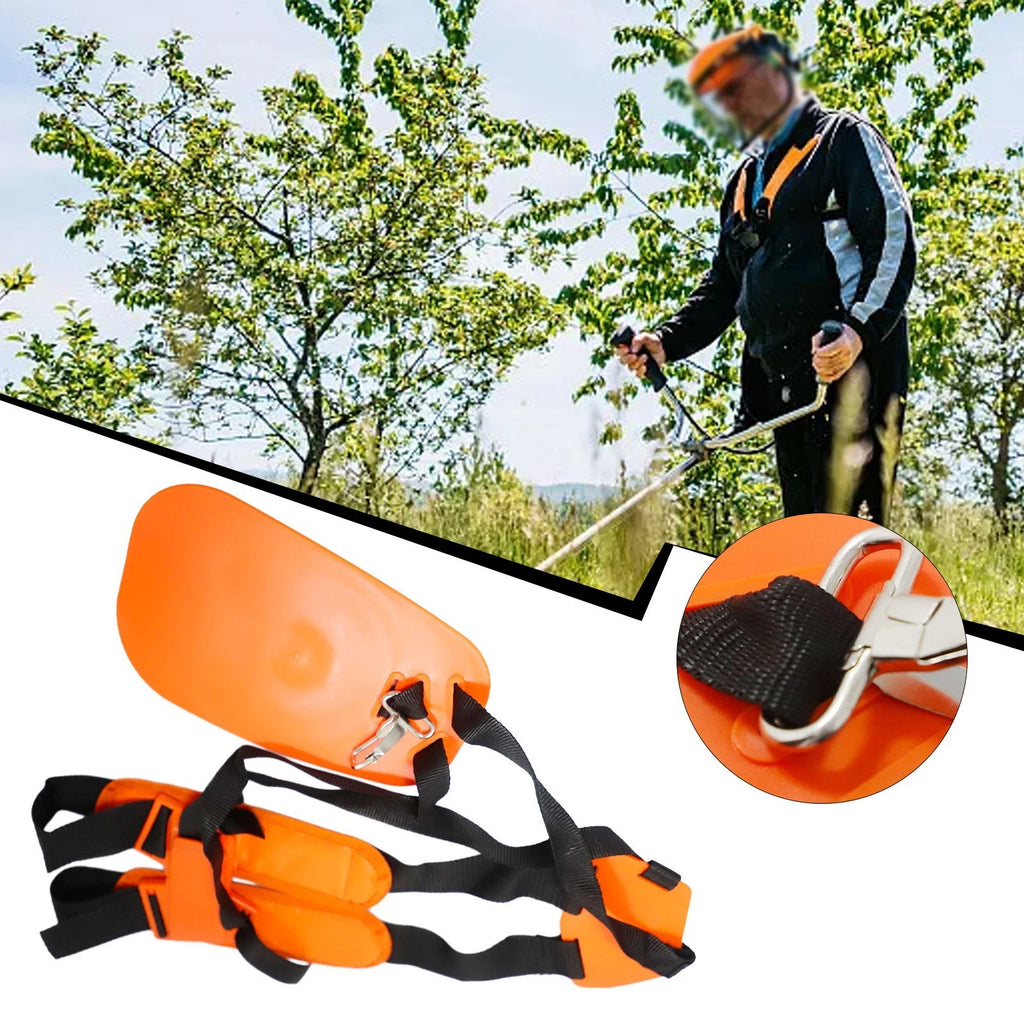 Strap-Brush Lawn Harness for Trimmer Mower (Double Shoulder)