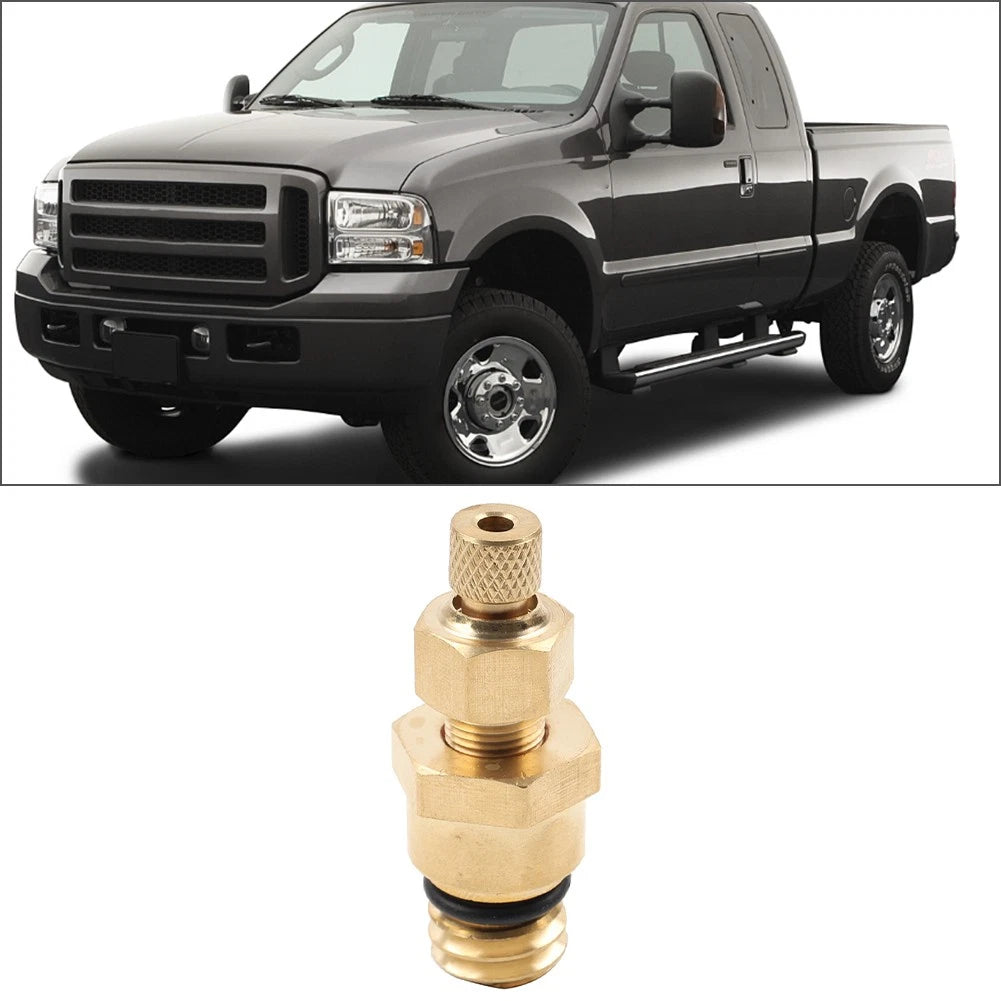 HFCM Water Separator Drain Plug Valve for Ford Powerstroke 6.0L Diesel (2003–2007)