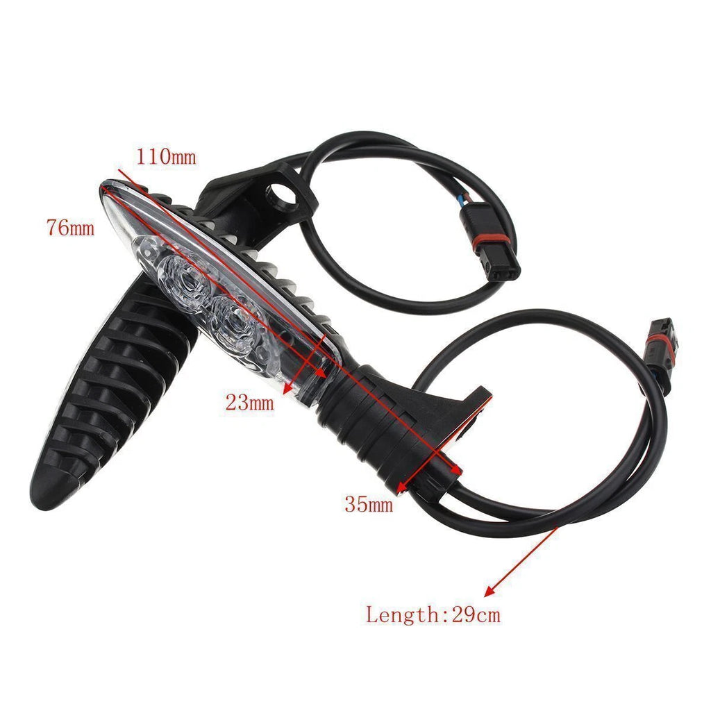 2X LED Turn Signal Indicator Light for BMW R1200GS F650GS F800GS F800GT (2004–2018)
