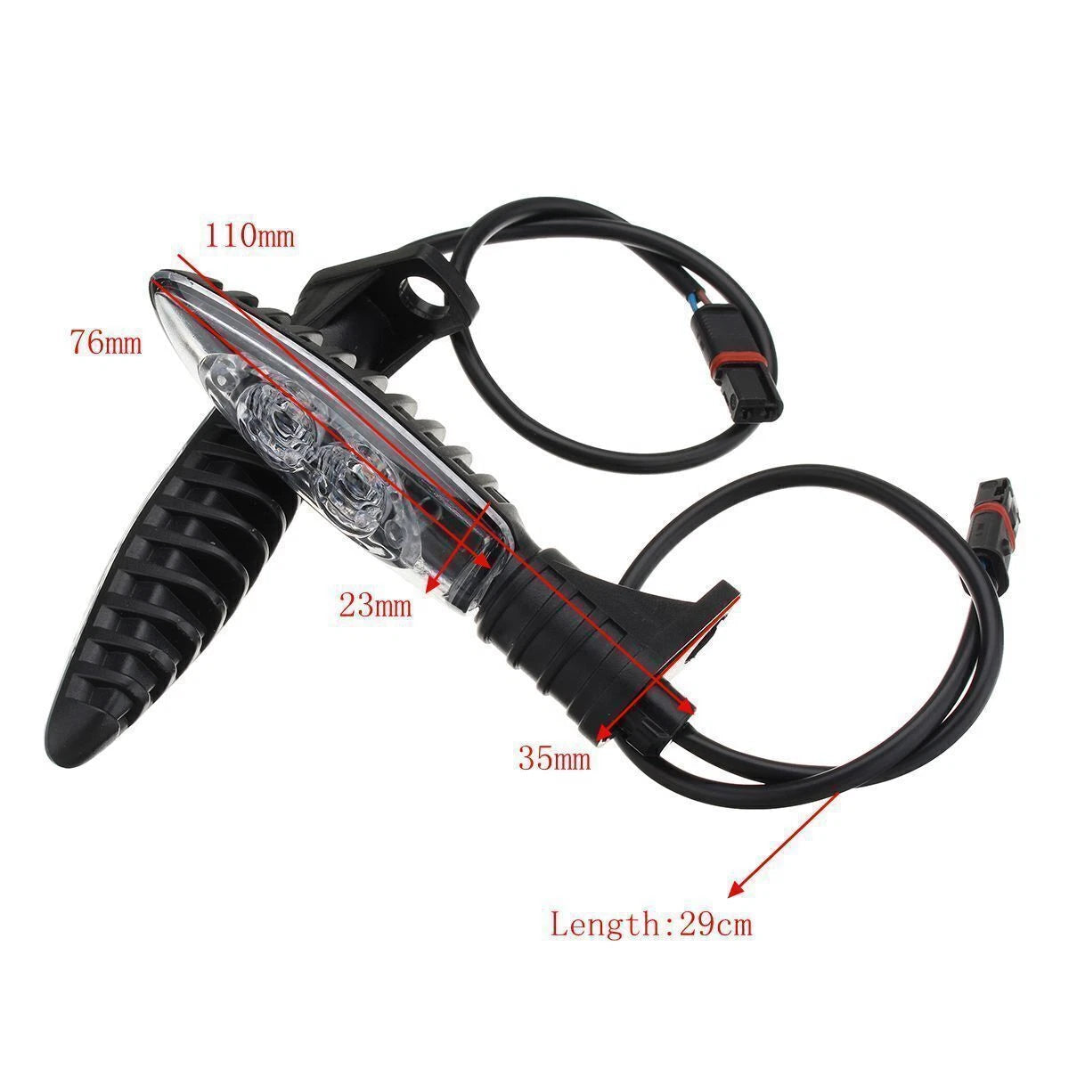 2X LED Turn Signal Indicator Light for BMW R1200GS F650GS F800GS F800GT (2004–2018)