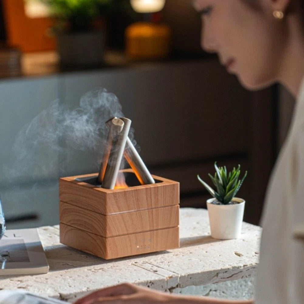 Essential Oil Diffuser with Auto Shutoff and Color Lights