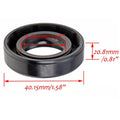 2Pcs Axle Seals GT41857 for Husqvarna 587086401, 590100301, Ariens 21549029