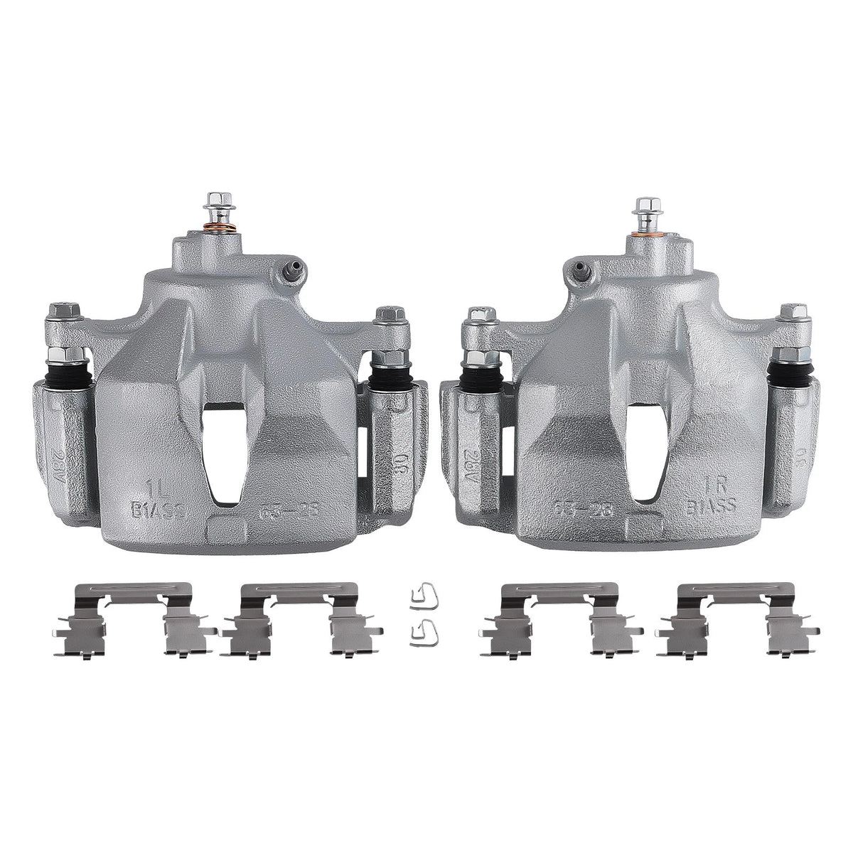 Pair Front Brake Calipers w/Bracket for Toyota Camry LE (2002–2006) 19-B2702 19B2703