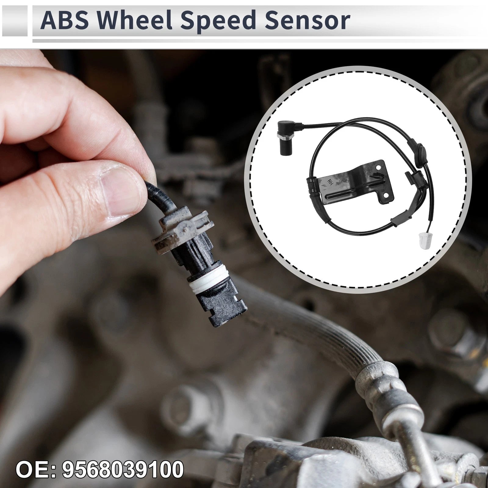 ABS Wheel Speed Sensor Replacement for Hyundai Sonata (1999–2000)