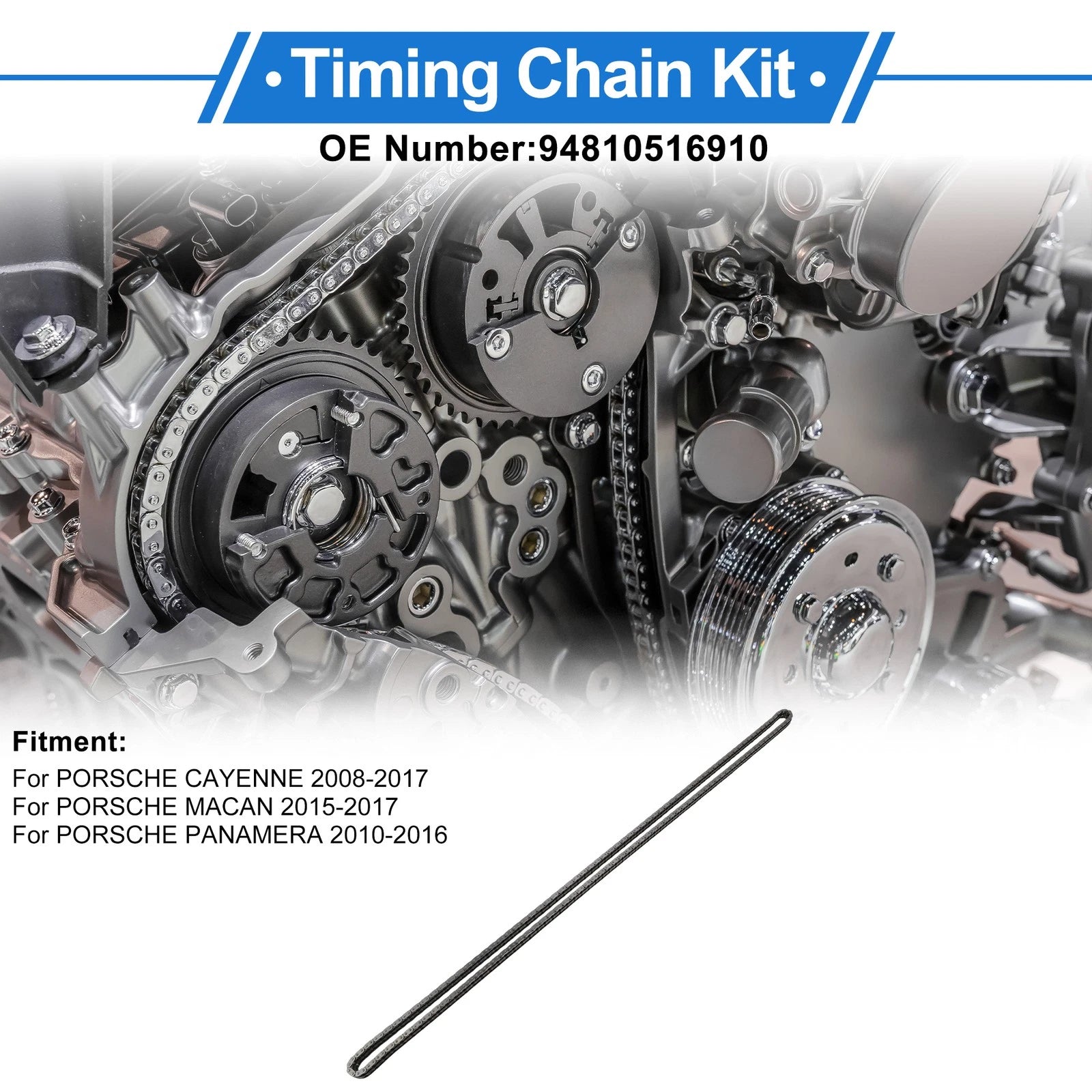 Timing Chain Kit for Porsche Cayenne (2008–2017) No. 94810516910