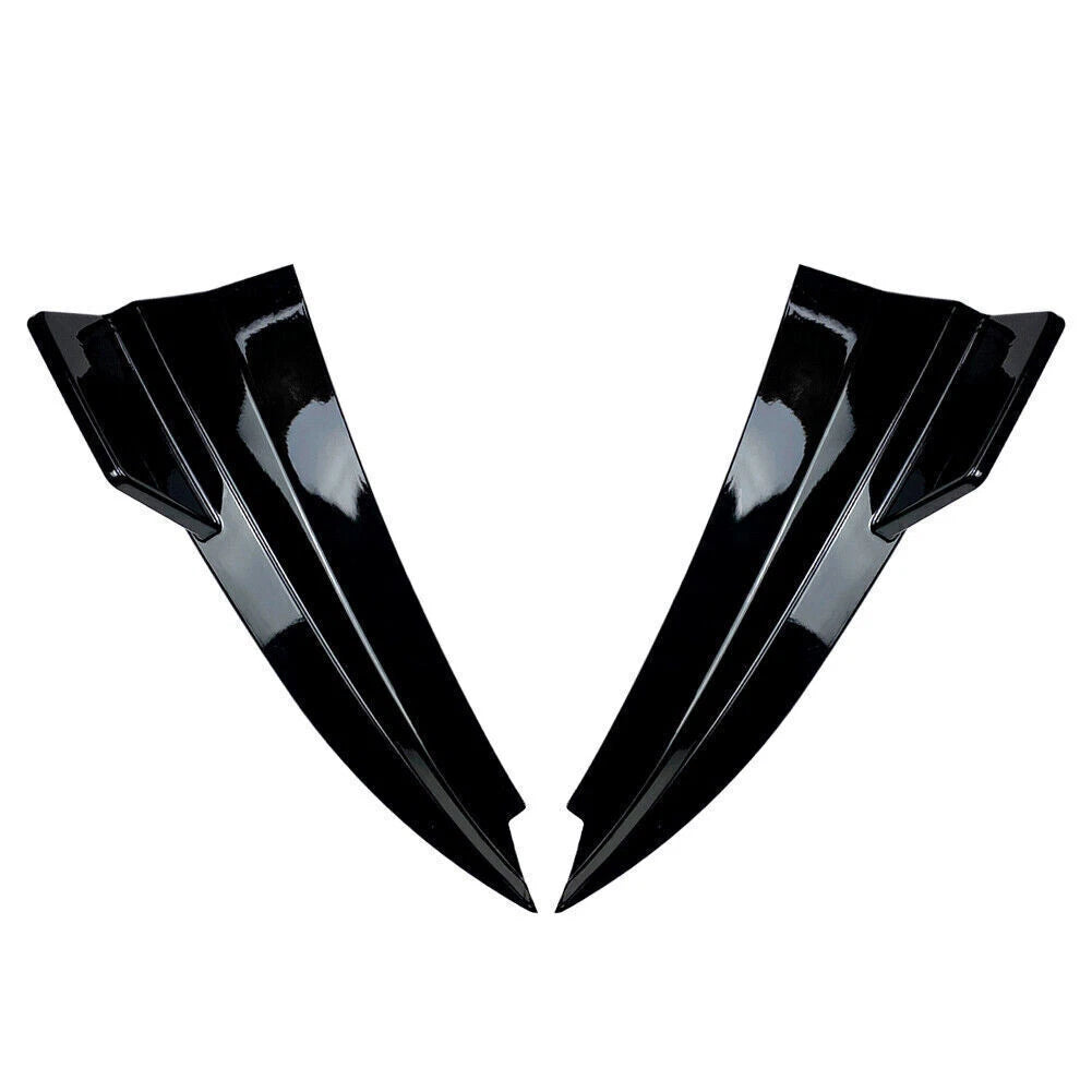 Rear Bumper Canard Splitter Side Vent Kit for Mercedes Benz C-Class W205 (2015–2021)