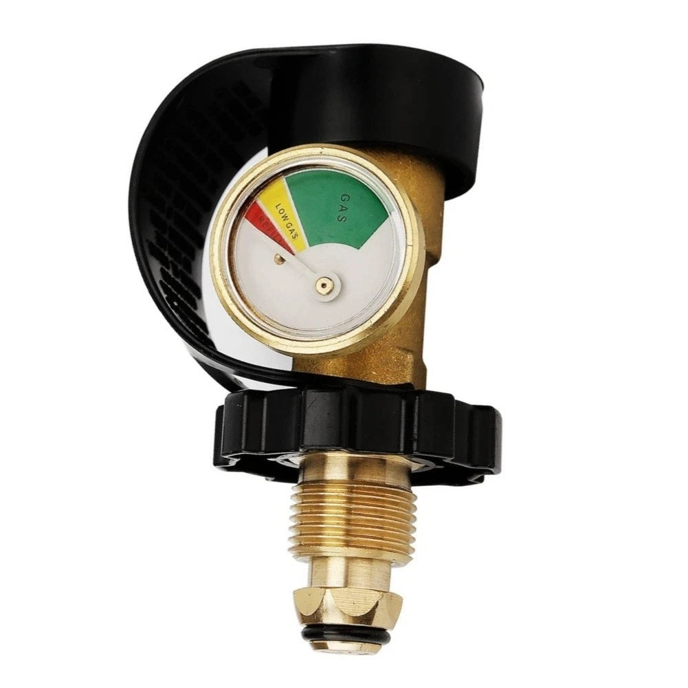 Brass Converter for POL to QCC1 for 100 lb Propane Tanks 20 mm Inner Thread