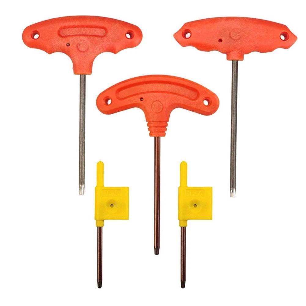T Shape Screwdrivers Set of 4 for T8 Toy Computer Repairs